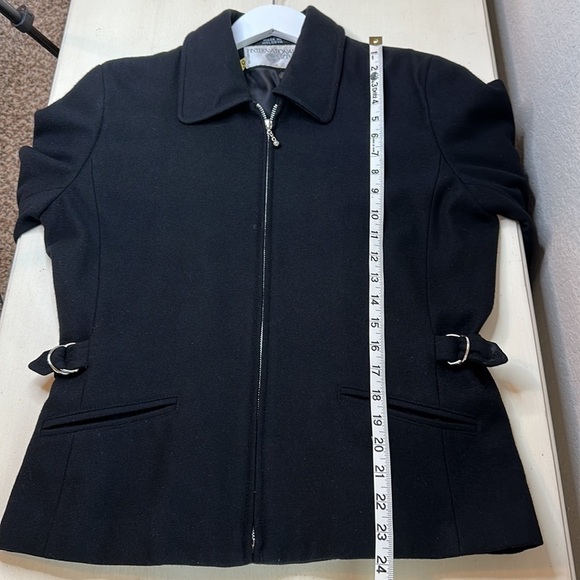 International Scene Zip Front Jacket Size 7/8 - Picture 13 of 14